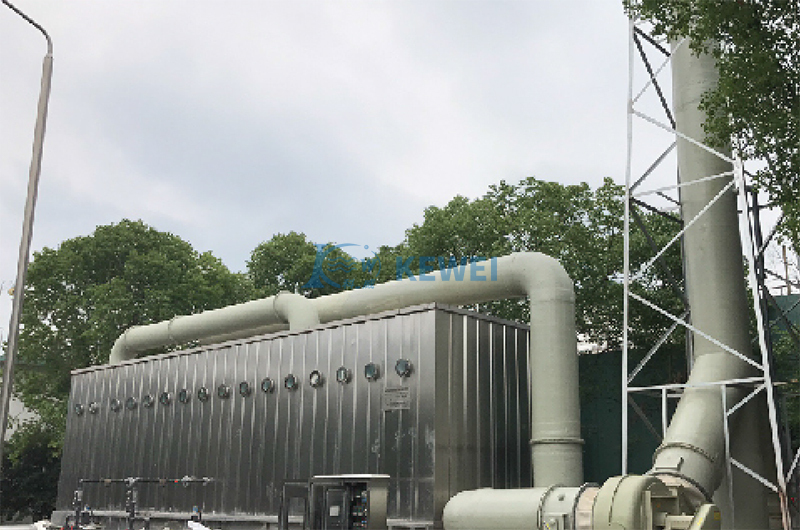 无锡东亭污水处理厂一期、二期水解酸化池除臭工程
